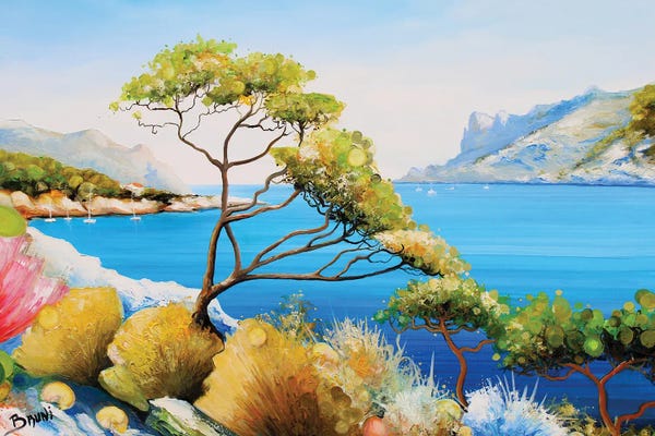 Eric Bruni: Sormiou Calanque by Eric Bruni