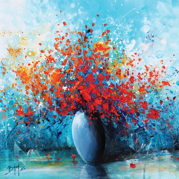 Contemporary Fine Art: Bouquet Of Joy by Eric Bruni