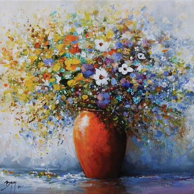 Rural Bouquet by Eric Bruni framed wall art