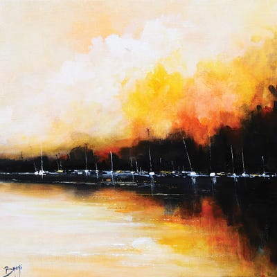 Reflections On The Sea by Eric Bruni framed wall art