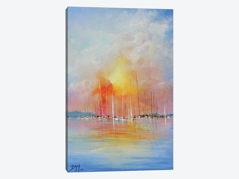 Sky Pierced Above The Sea by Eric Bruni 1-piece Canvas Print