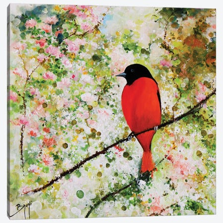 The Bird Of Happiness Canvas Print #EBN63} by Eric Bruni Canvas Art