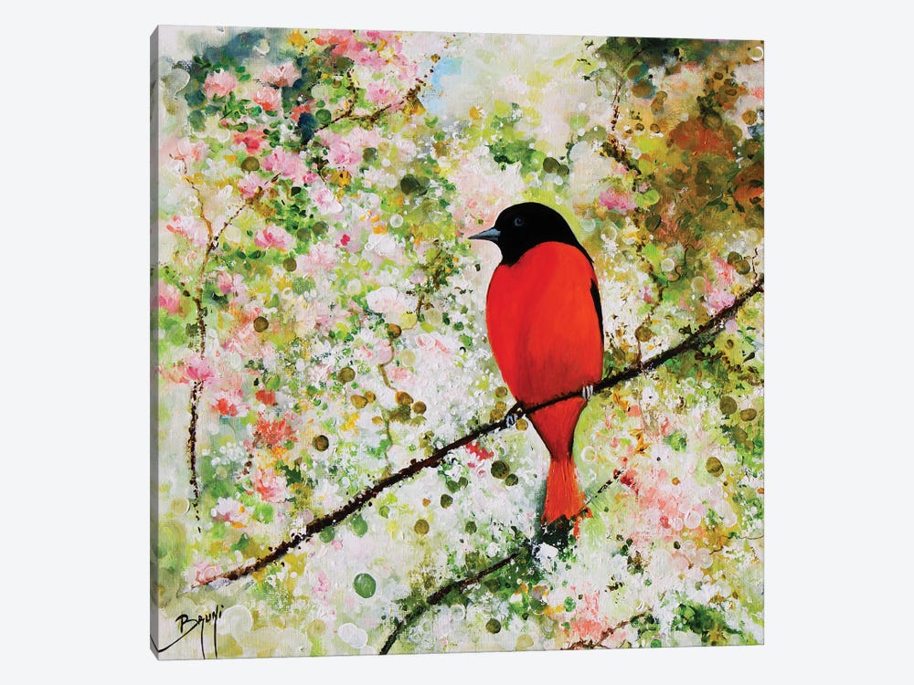 The Bird Of Happiness by Eric Bruni 1-piece Canvas Artwork