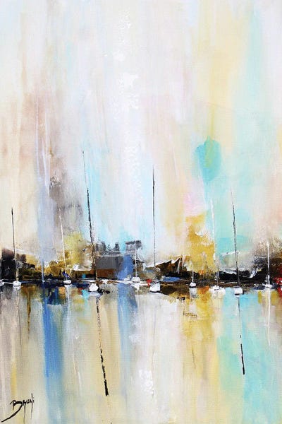 Le Long De La Digue by Eric Bruni framed wall art