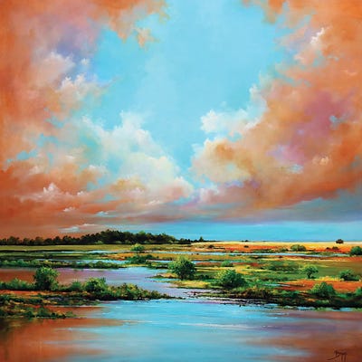All Purples - Canvas Prints: Skylights by Eric Bruni