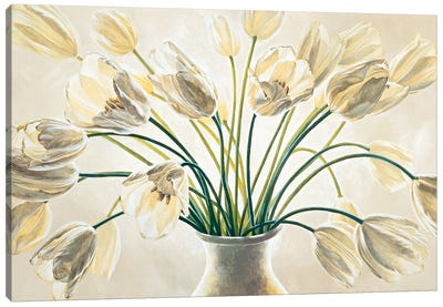 Bouquet di tulipani Canvas Art Print