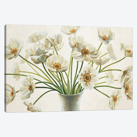 Bouquet di anemoni Canvas Print #EBR2} by Eva Barberini Canvas Artwork