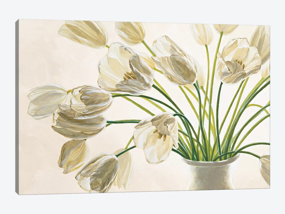 Bouquet di tulipani by Eva Barberini 1-piece Art Print