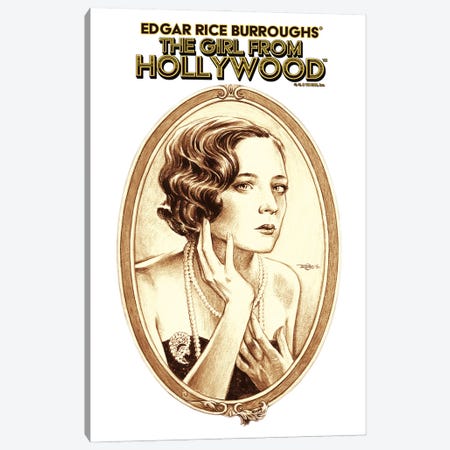 The Girl from Hollywood® Canvas Print #EBU3} by Edgar Rice Burroughs, Inc. Canvas Print