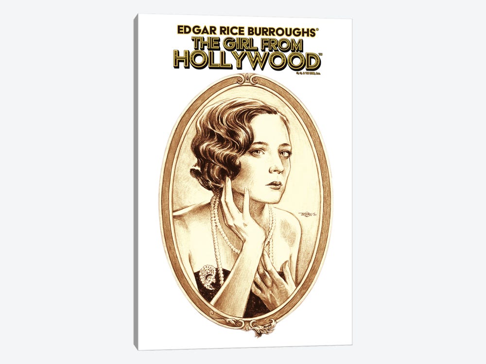 The Girl from Hollywood® by Edgar Rice Burroughs, Inc. 1-piece Canvas Artwork