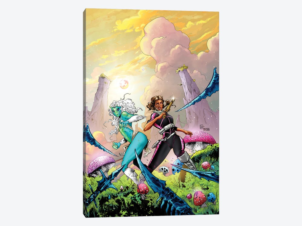 Beyond the Farthest Star™: Warriors of Zandar #1 by Alessandro Ranaldi and Periya Pillai 1-piece Canvas Print