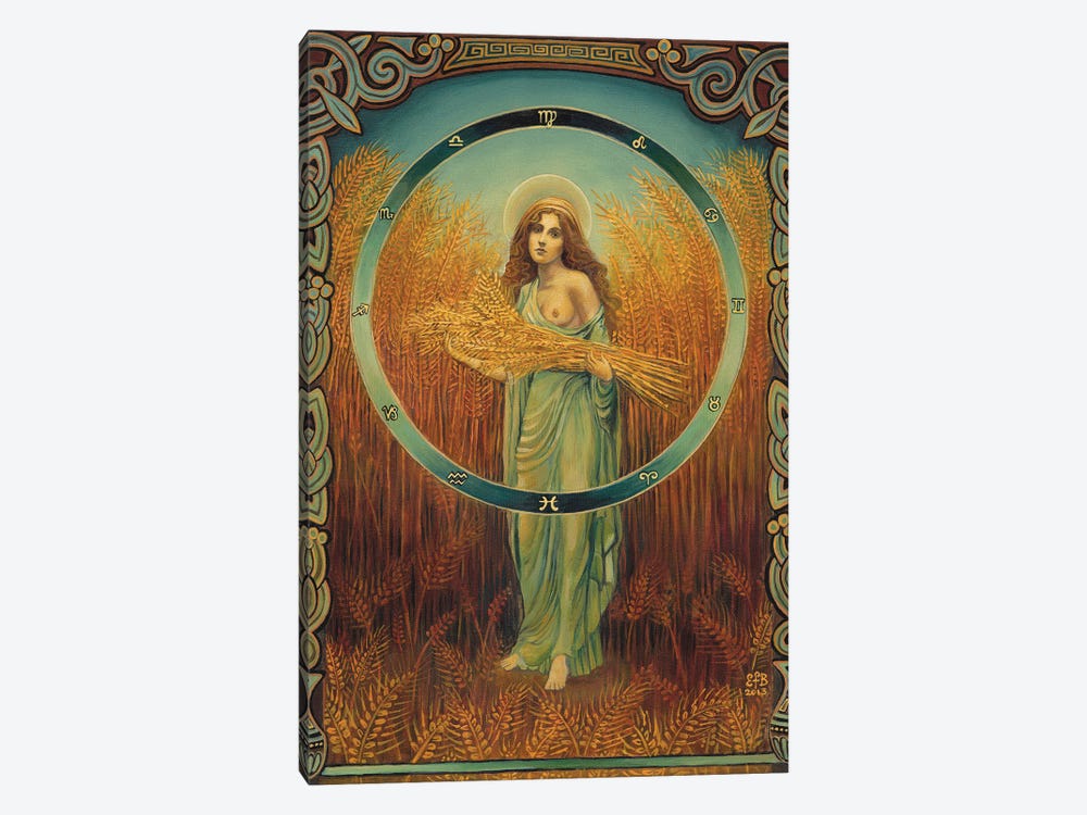Ceres: The Goddess Of Agriculture by Emily Balivet 1-piece Art Print