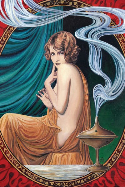 The Charms Of Ishtar by Emily Balivet metal wall art