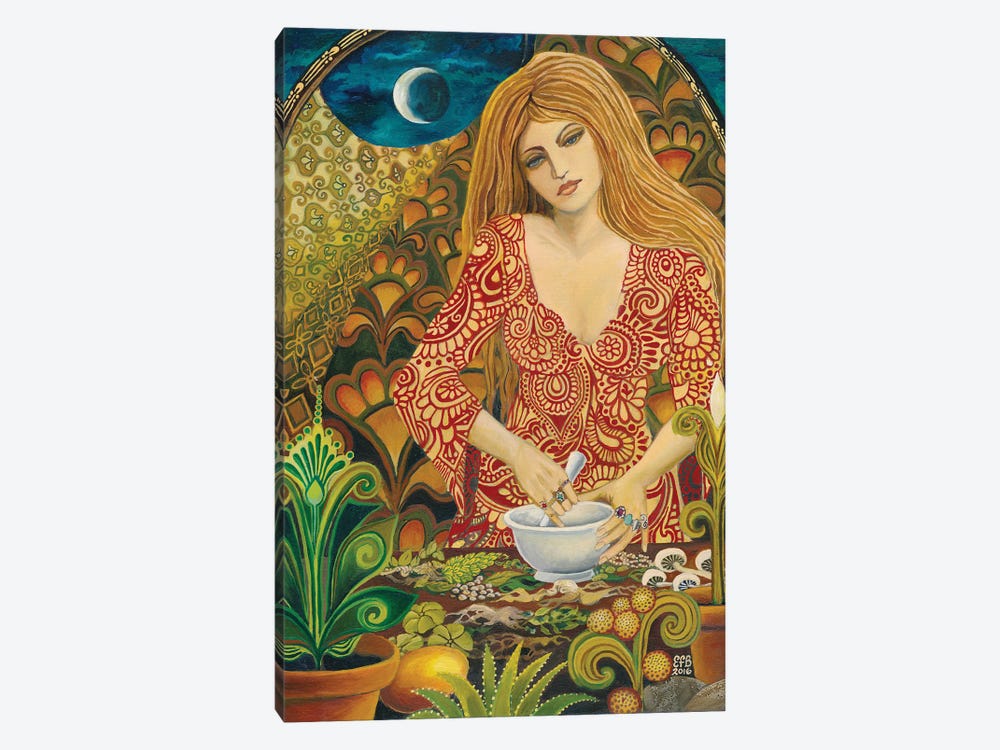 Eir: The Norse Goddess Of Medicine And Mercy by Emily Balivet 1-piece Canvas Art