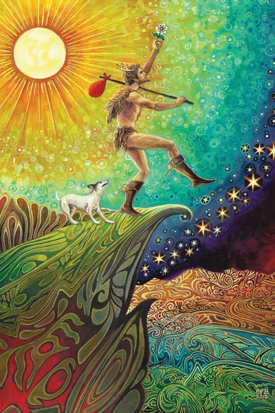 The Fool by Emily Balivet acrylic art print