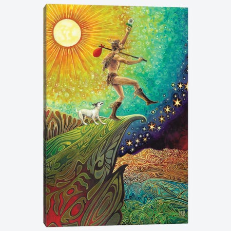 The Fool Canvas Print #EBV20} by Emily Balivet Canvas Art