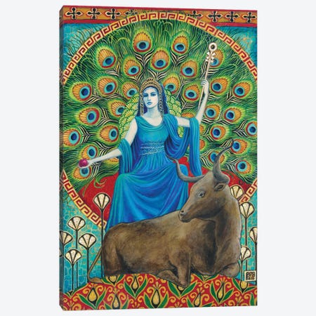 Hera: The Goddess Of Marriage Canvas Print #EBV22} by Emily Balivet Canvas Artwork