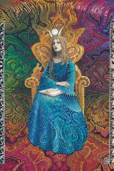 The High Priestess by Emily Balivet acrylic art print
