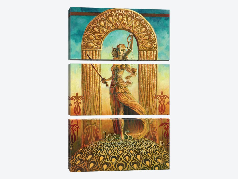 Justice by Emily Balivet 3-piece Canvas Print