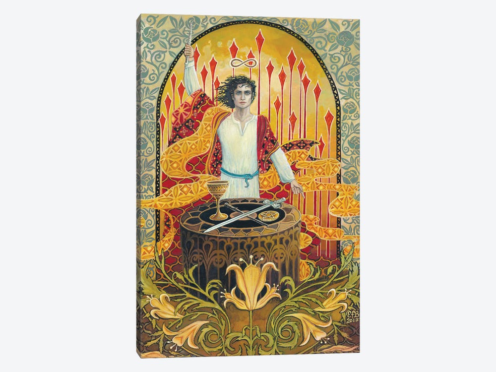 The Magician by Emily Balivet 1-piece Canvas Wall Art