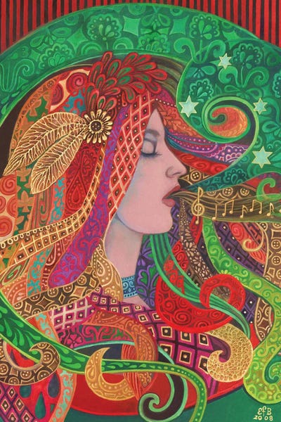 Art Nouveau Redux: Mezzo Goddess by Emily Balivet