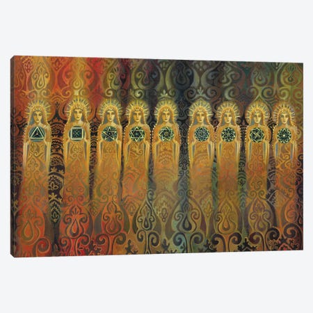 Angels Are Mathematical Canvas Print #EBV2} by Emily Balivet Canvas Wall Art