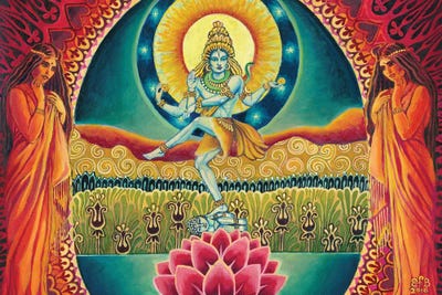 Nataraja: The Cosmic Dancer by Emily Balivet canvas print