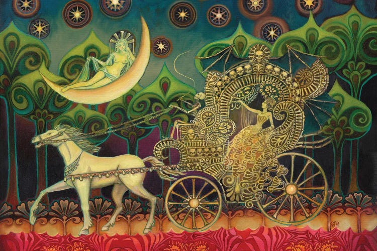 Nephthys: Guardian Of The Dead by Emily Balivet wall art