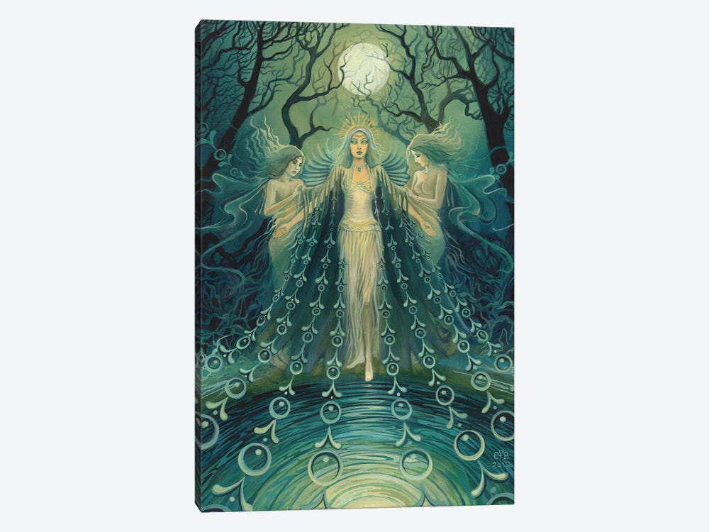 Nyx: Goddess Of The Night by Emily Balivet 1-piece Canvas Art Print