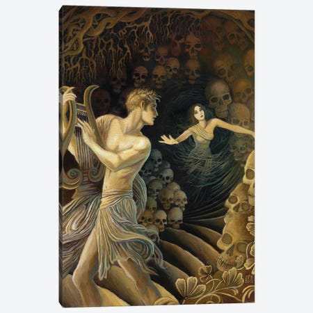 Orpheus And Eurydice Canvas Print #EBV38} by Emily Balivet Canvas Art Print