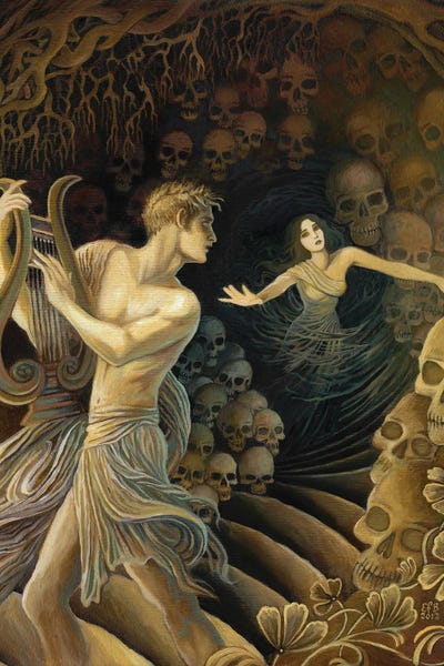 Dark Academia: Orpheus And Eurydice by Emily Balivet