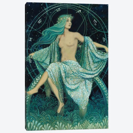 Asteria: Goddess Of The Stars Canvas Print #EBV3} by Emily Balivet Canvas Wall Art