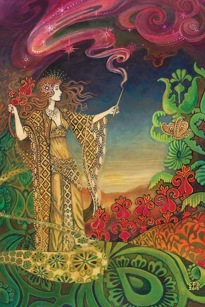 The Queen Of Wands by Emily Balivet gallery poster