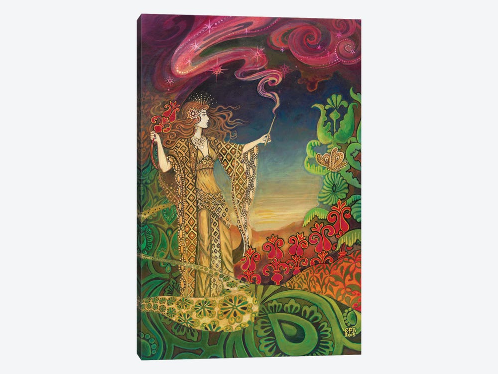 The Queen Of Wands by Emily Balivet 1-piece Art Print