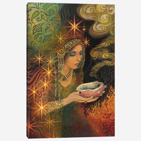 The Sage Goddess Canvas Print #EBV45} by Emily Balivet Canvas Print