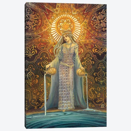 The Star: Goddess Of Hope Canvas Print #EBV48} by Emily Balivet Canvas Wall Art