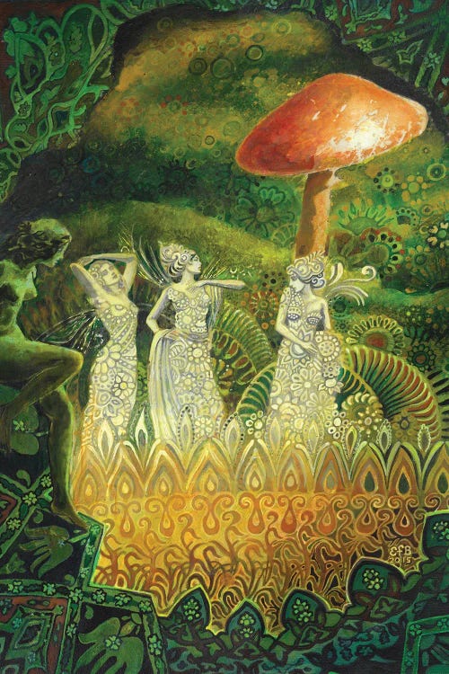 Tuatha Dé Danann by Emily Balivet wall art