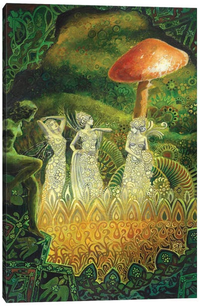 Tuatha Dé Danann Canvas Art Print - Mythological Figures