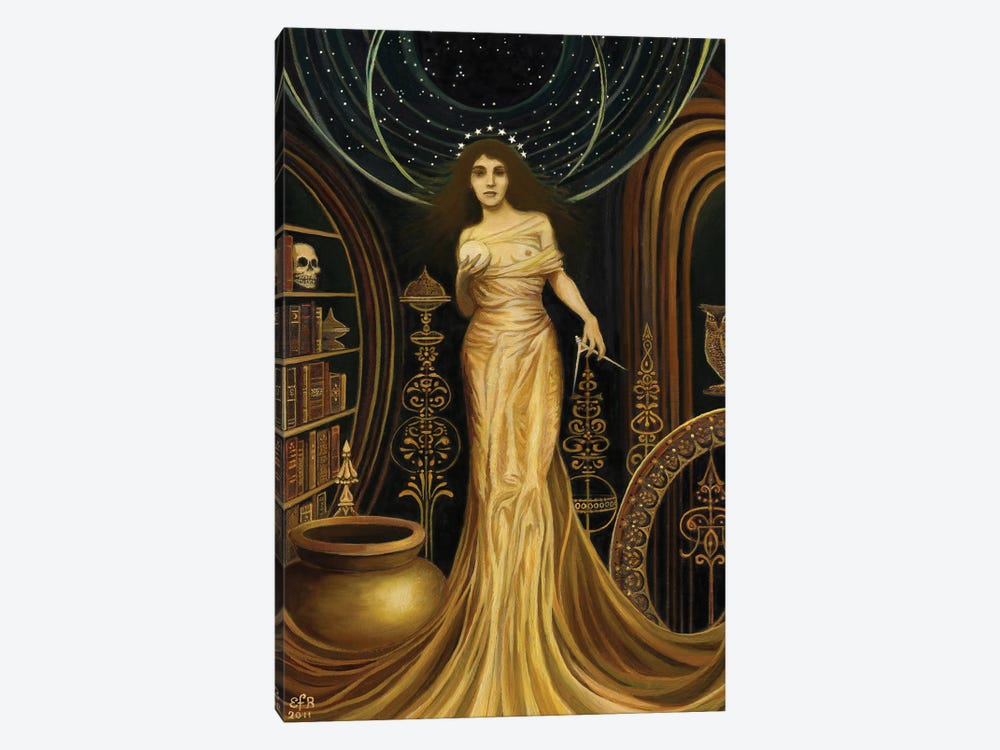Urania: The Muse Of Philosophy And Astronomy by Emily Balivet 1-piece Canvas Print