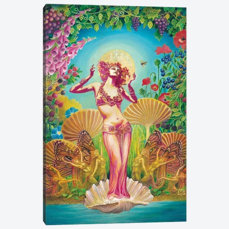 Venus: The Goddess Of Sex, Beauty, And Victory Canvas Print #EBV56} by Emily Balivet Canvas Art