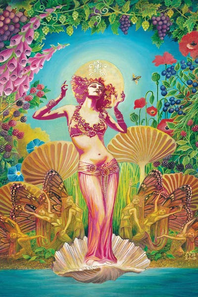 Art Nouveau Redux: Venus: The Goddess Of Sex, Beauty, And Victory by Emily Balivet