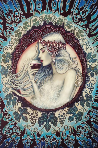 Goth Art: Khione - The Greek Goddess Of Winter by Emily Balivet
