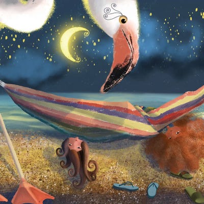 A Midsummer Night's Dream by Ellie Beykzadeh canvas print