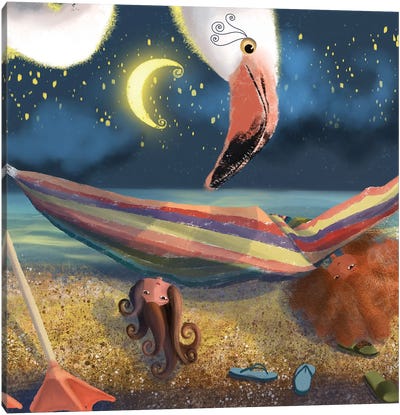 A Midsummer Night's Dream Canvas Art Print - Ellie Beykzadeh