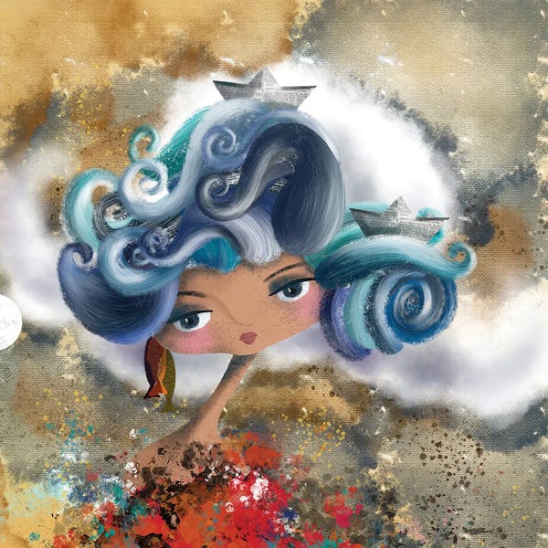 Kids Transportation Art: Brainstorm by Ellie Beykzadeh