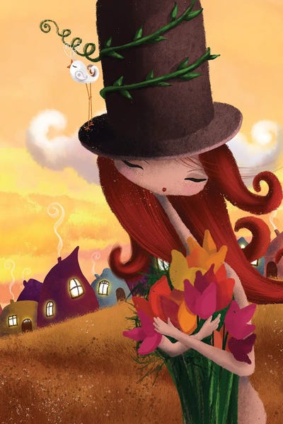 Summer Sunset by Ellie Beykzadeh canvas print