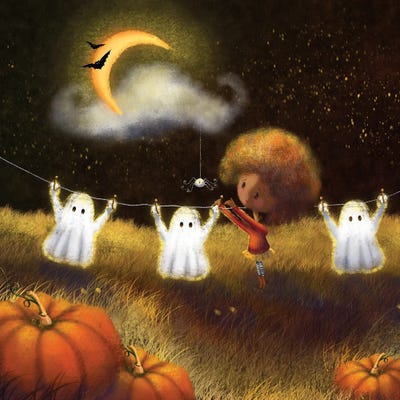 Laundered Ghosts by Ellie Beykzadeh art print