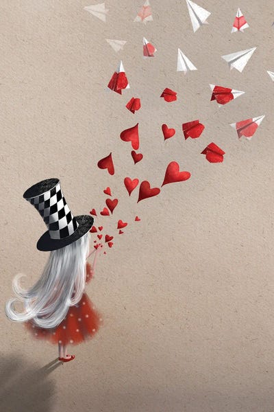 Sending Love by Ellie Beykzadeh canvas print