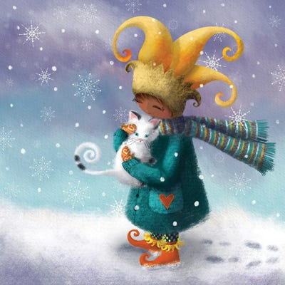 Winter Magic by Ellie Beykzadeh framed wall art