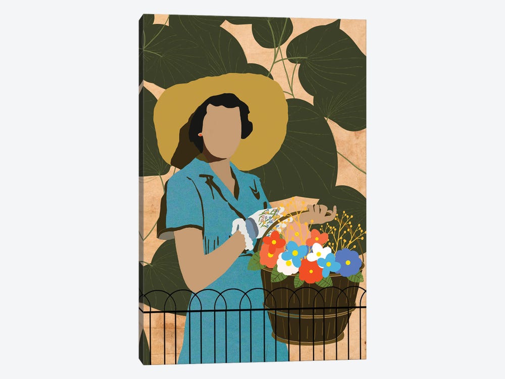 The Gardener by Erika C. Brothers 1-piece Canvas Art Print